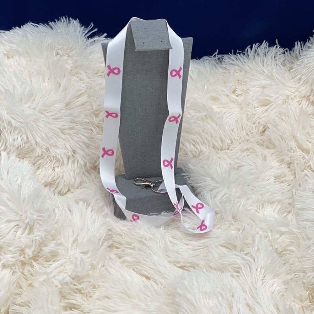 Breast cancer lanyard  